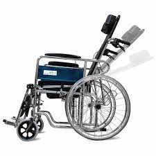 Medemove Reclining Wheelchair With Commode U Cut