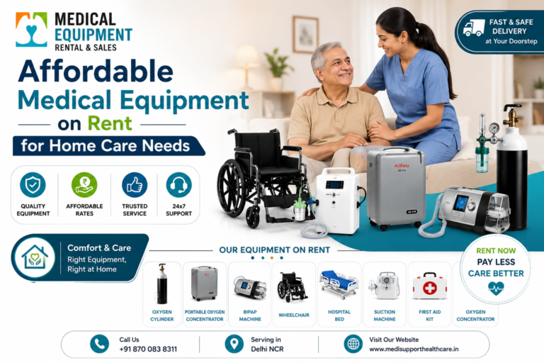 Affordable Medical Equipment on Rent for Home Care Needs
