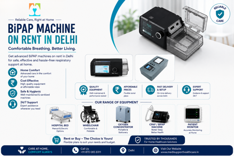BiPAP Machine on Rent in Delhi