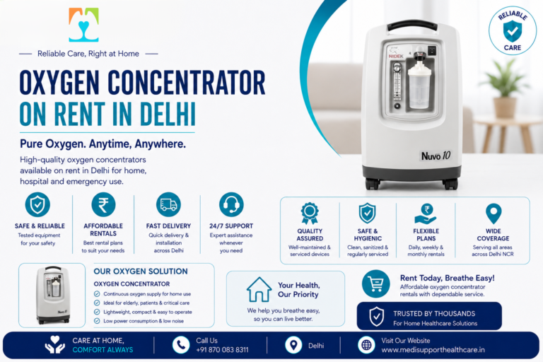 Oxygen Concentrator on Rent in Delhi