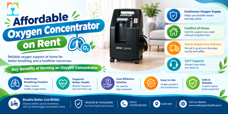 Affordable Oxygen Concentrator on Rent