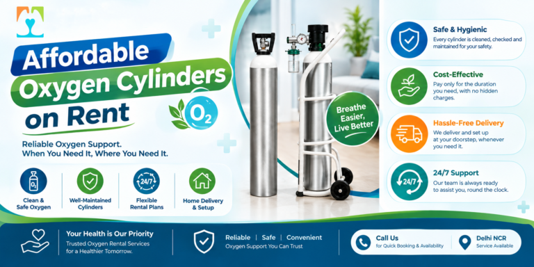 Affordable Oxygen Cylinders on Rent