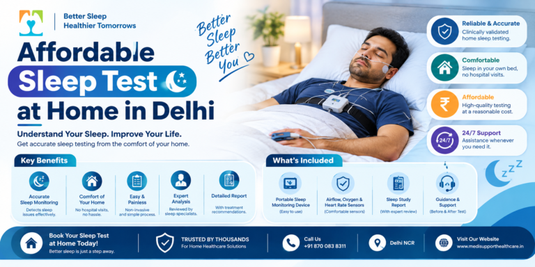 Affordable Sleep Test at Home in Delhi