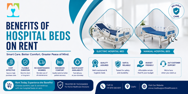 Benefits of Hospital Beds on Rent