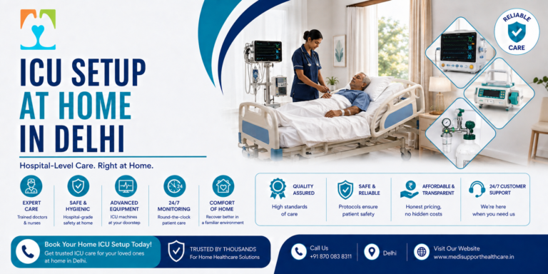 ICU Setup at Home in Delhi Complete Home ICU Services