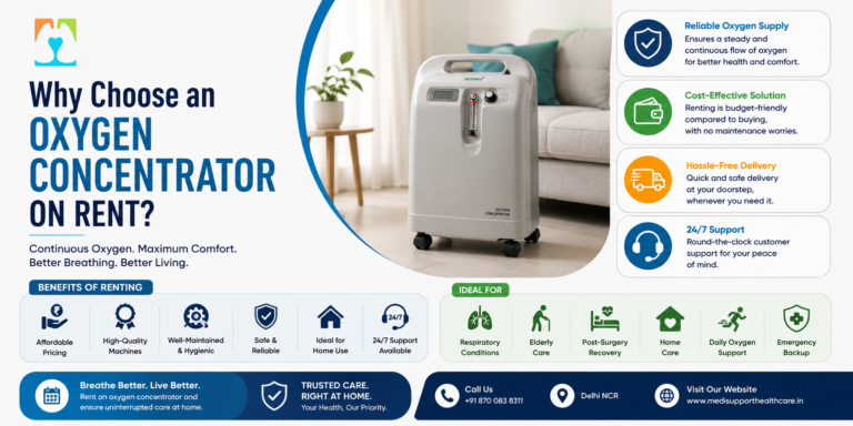 Why Choose an Oxygen Concentrator on Rent