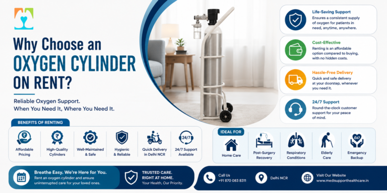 Why Choose an Oxygen Cylinder on Rent