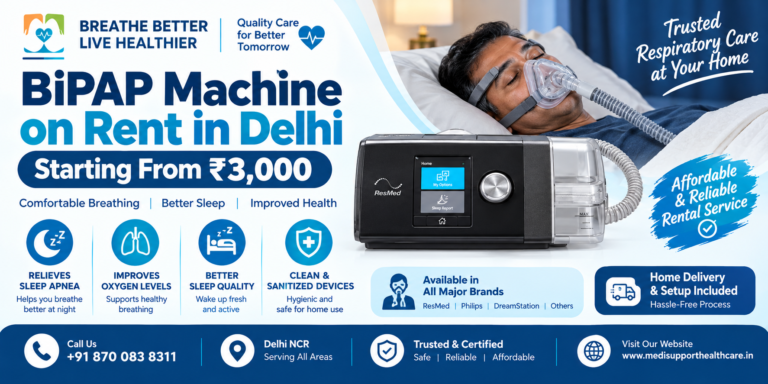 BiPAP Machine on Rent in Delhi Starting From 3,000