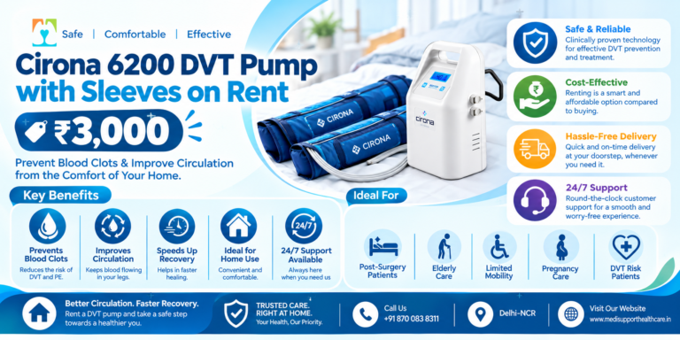 Cirona 6200 DVT Pump with Sleeves on Rent 3,000