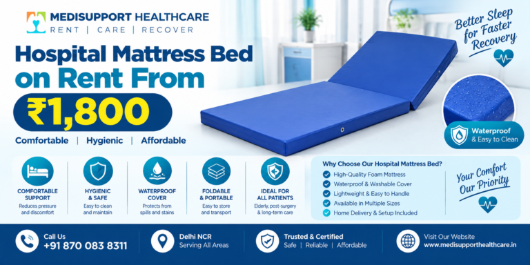 Hospital Mattress Bed on Rent From 1,800