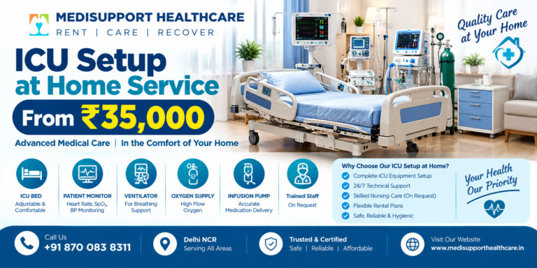ICU Setup at Home Service from 35,000