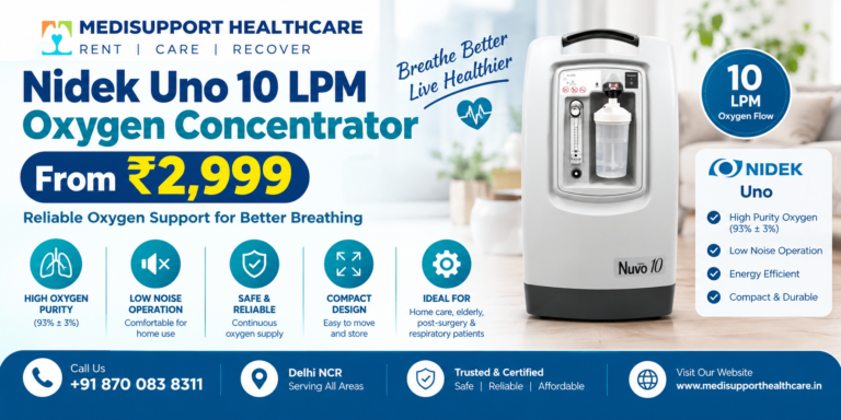 Nidek Uno 10 LPM Oxygen Concentrator from 2,999