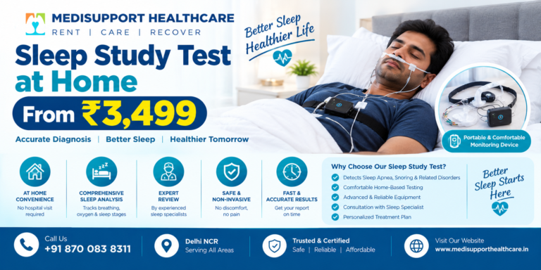 Sleep Study Test at Home from 3,499